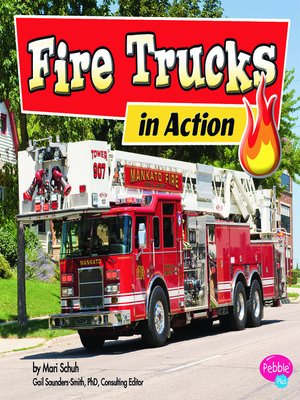 cover image of Fire Trucks in Action